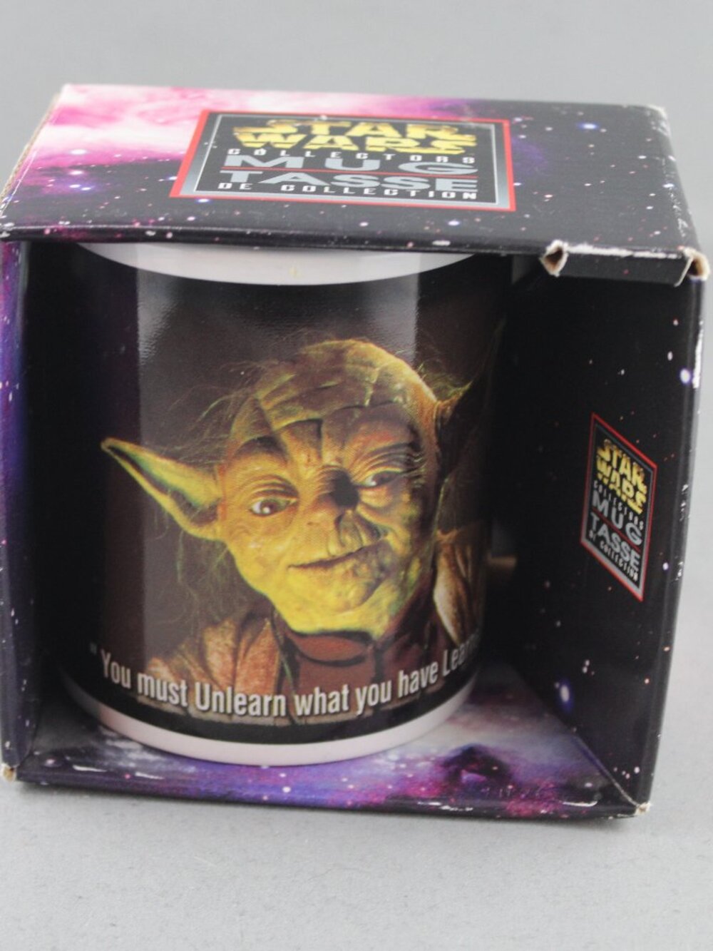 Vintage Star Wars Mug - Yoda Star Wars Fan Club - Ceramic Mug
